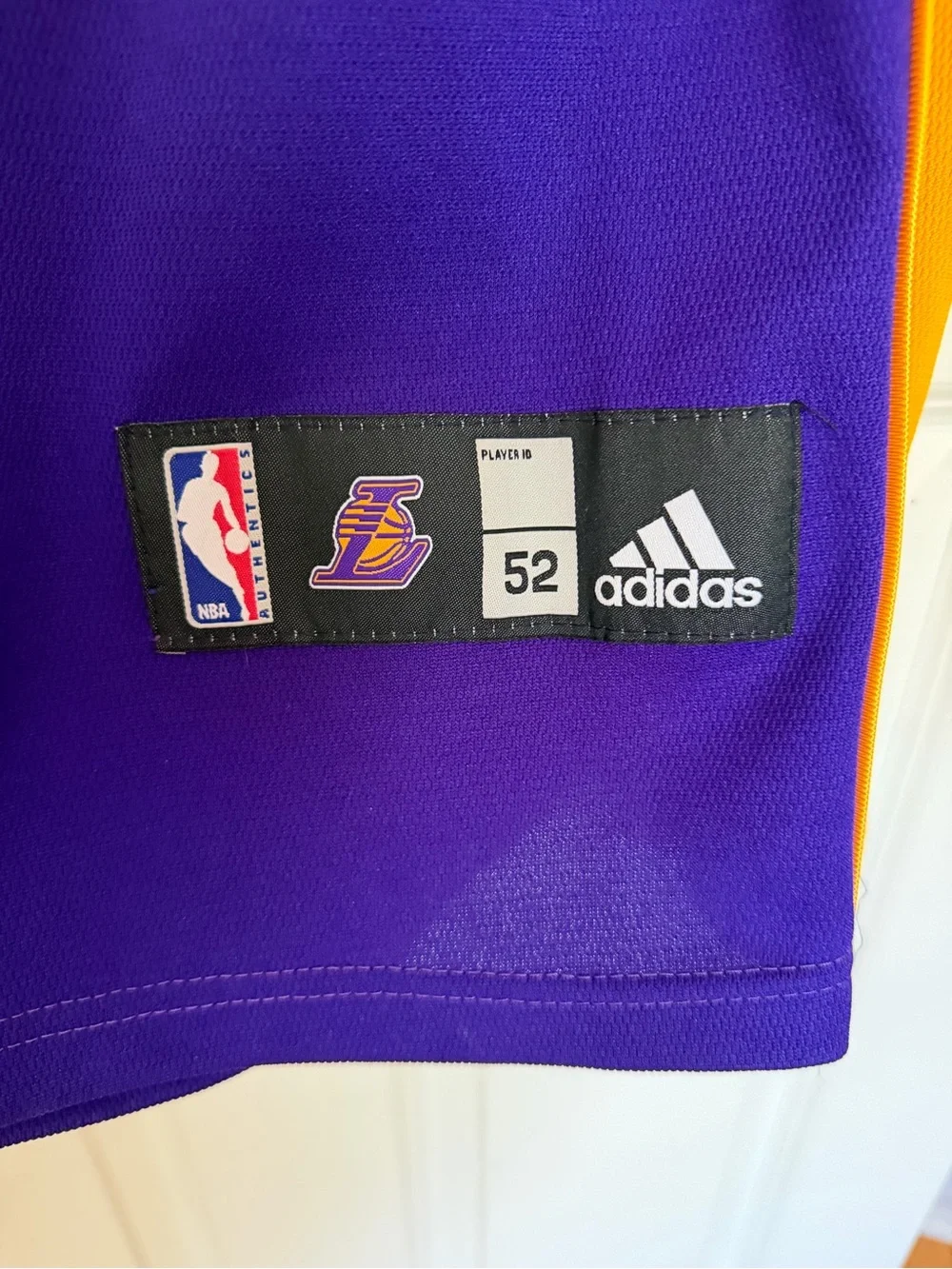 Kids Lakers Adidas Jersey Bottom